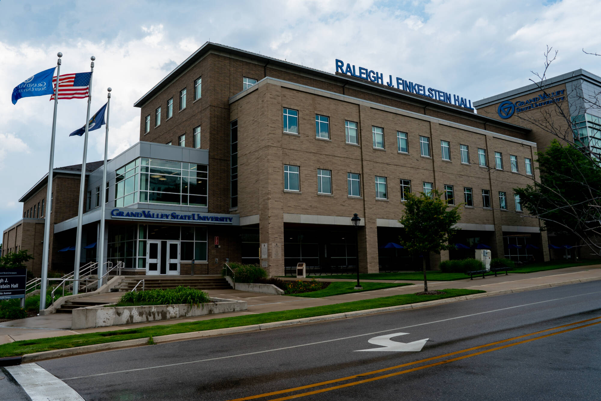 Finkelstein Hall on the Health Campus in Grand Rapids on June 20.